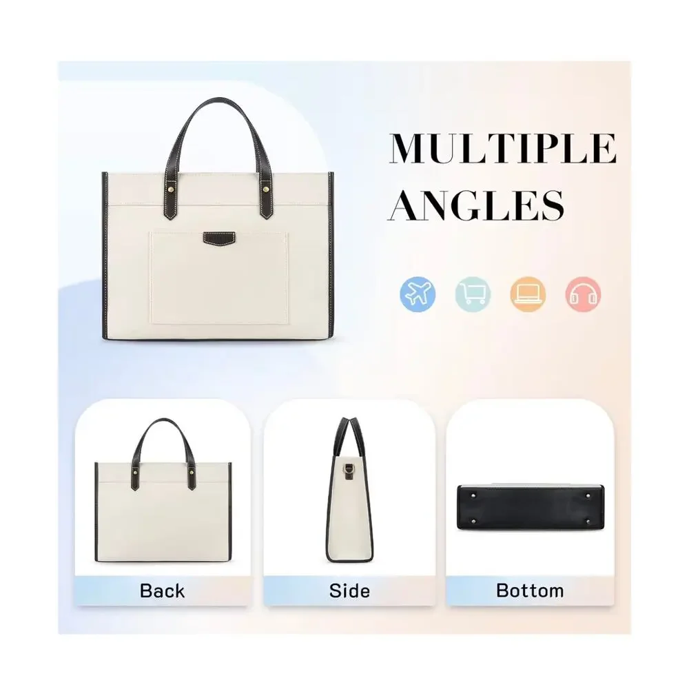 Missnine Canvas Tote Bag NWOT